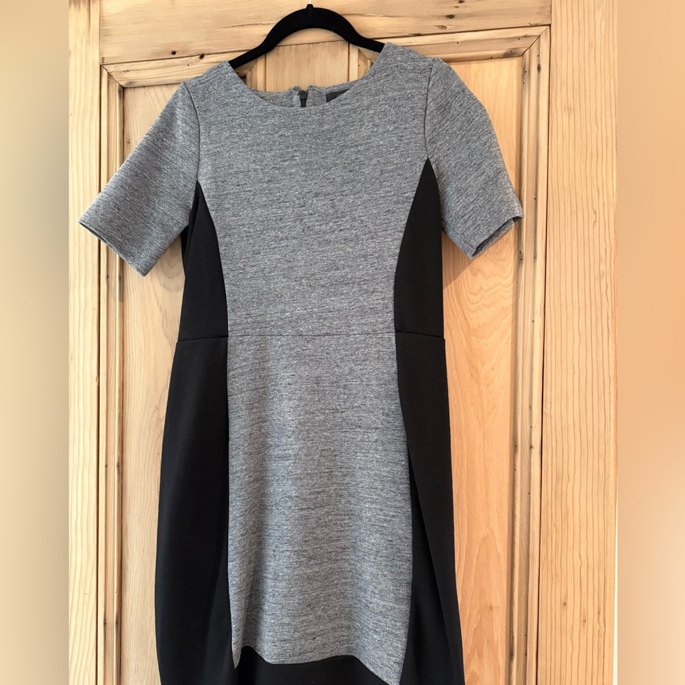 Gray and Black Women's Dress